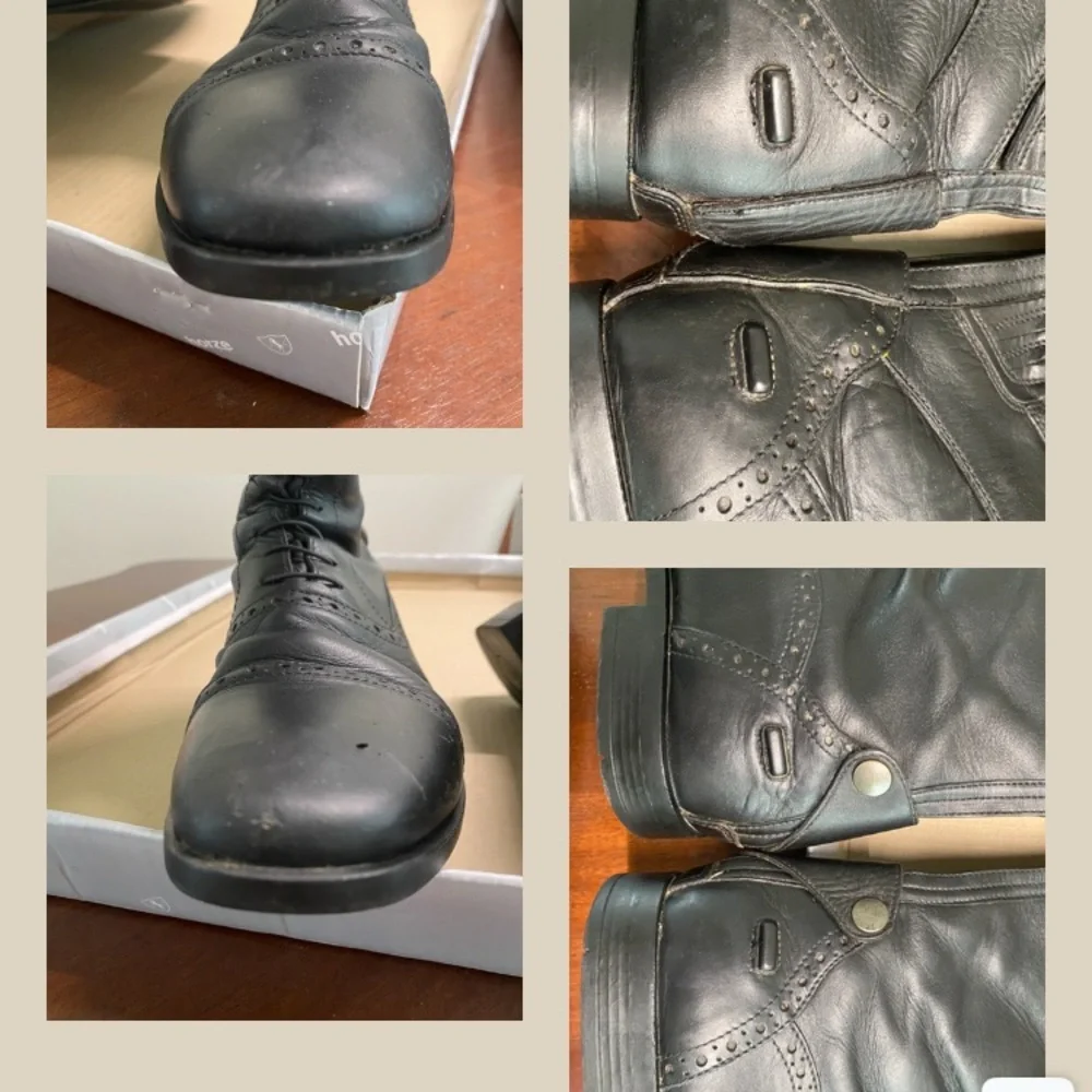 Horze Equestrian English Riding Boots Genuine Leather Sz42R - EU (10R-USA) - Picture 17 of 17